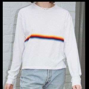 brandy melville rainbow long sleeve